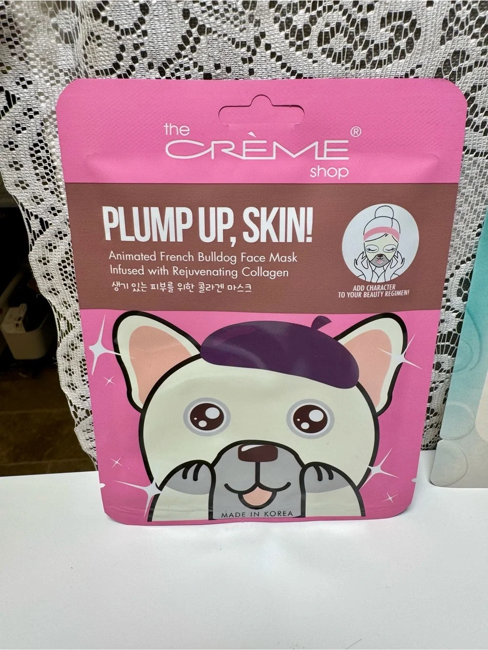 4 Face Masks, 1 Lip Mask NIP- The Crème Shop & Glamglow Facemask Lot, Unopened